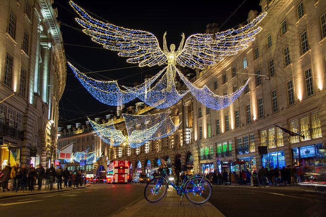London Christmas Lights Bike Tour with Local Guide - From Sloane Square to Harrods