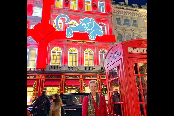 London Christmas Lights Guided Tour by Cab - Westminster ties Christmas to royal and political London