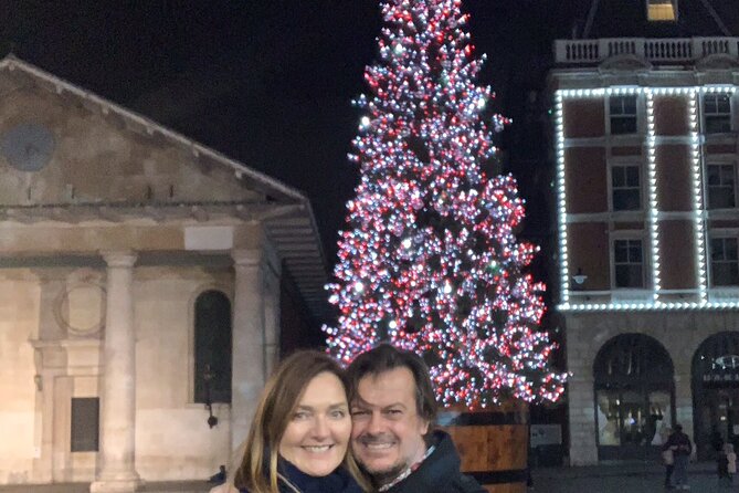 London Christmas Lights Guided Tour by Cab - Oxford Street begins with London’s biggest retail display