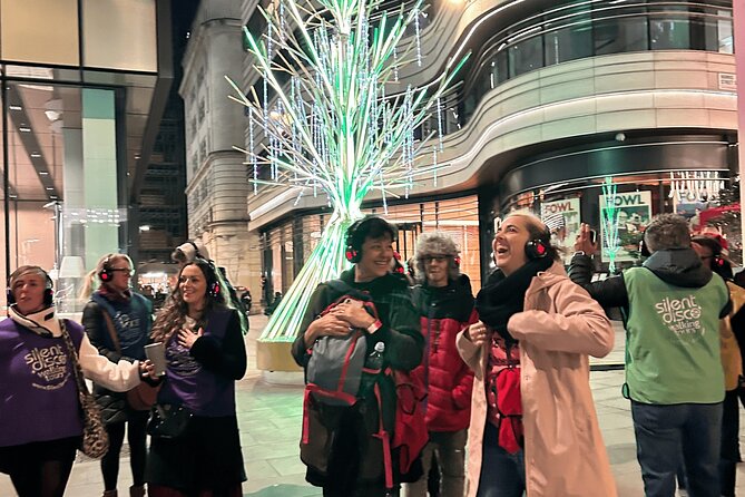 London Christmas Lights Guided Tour With Christmas Music - Neal’s Yard brings a smaller, more colorful pause