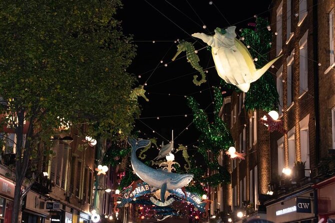 London Christmas Lights Guided Walking Tour - Regent Street and Oxford Street after dark