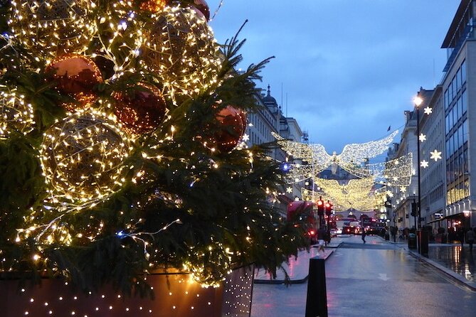 London Christmas Lights Guided Walking Tour - Ending on Carnaby Street
