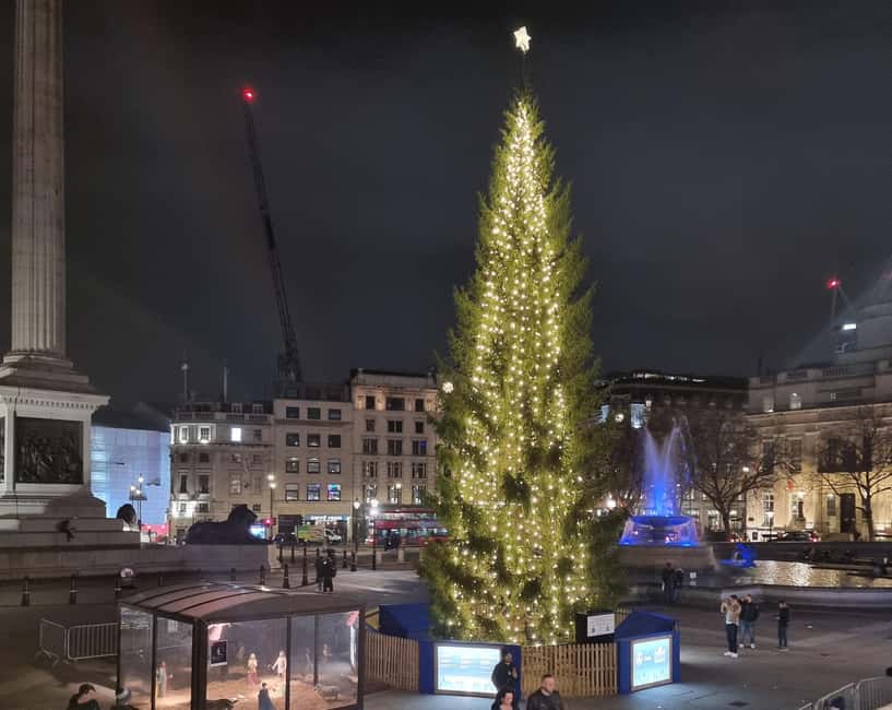 London: Christmas Lights Guided Walking Tour Small Group - Piccadilly Circus and the move toward Regent Street