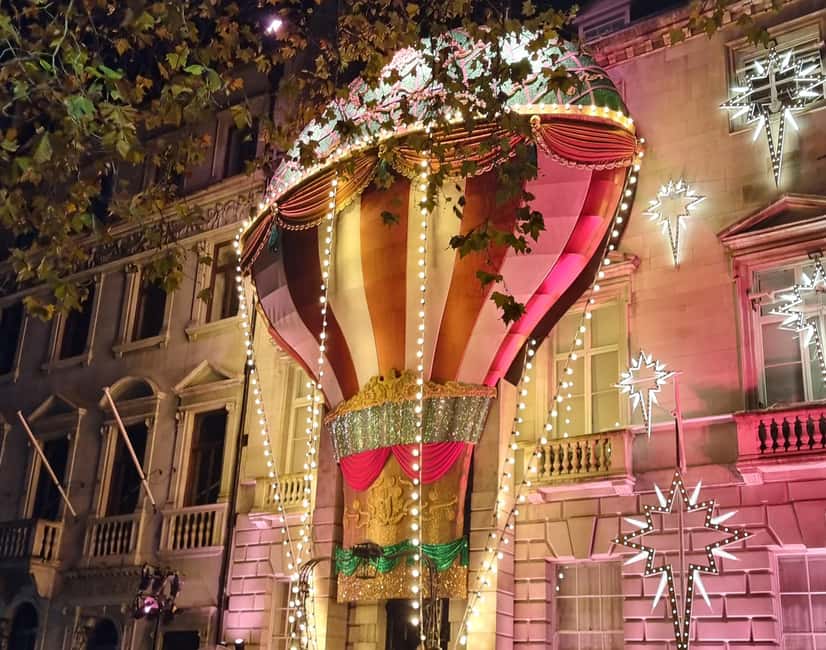 London: Christmas Lights Guided Walking Tour Small Group - Regent Street’s grand Christmas display