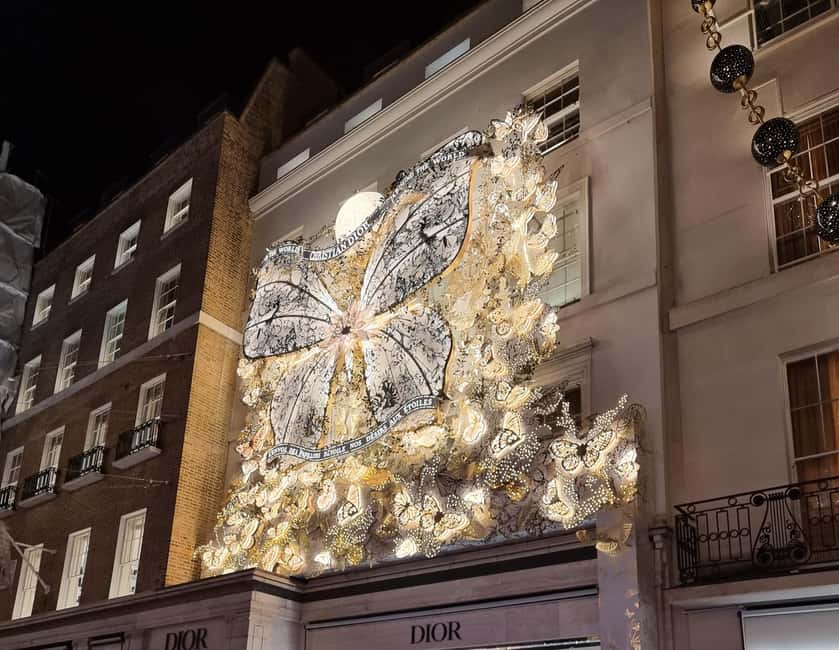 London: Christmas Lights Guided Walking Tour Small Group - Oxford Street and the final stretch