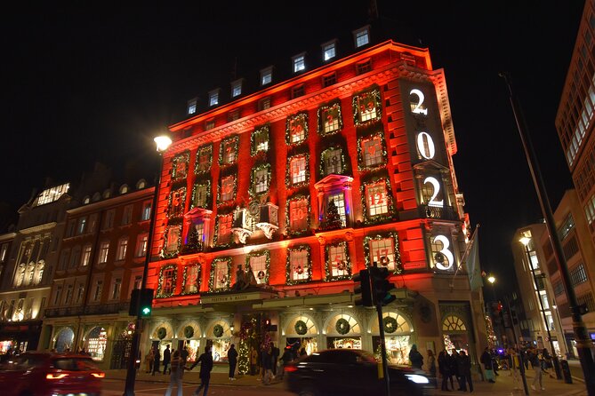 London Christmas Lights Private Walking Tour - London Christmas lights from Covent Garden onward
