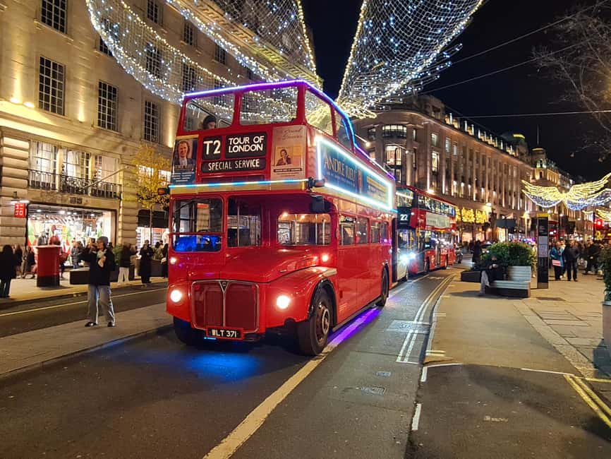London: Christmas Lights Tour by Vintage Bus - Who should book this London Christmas bus tour