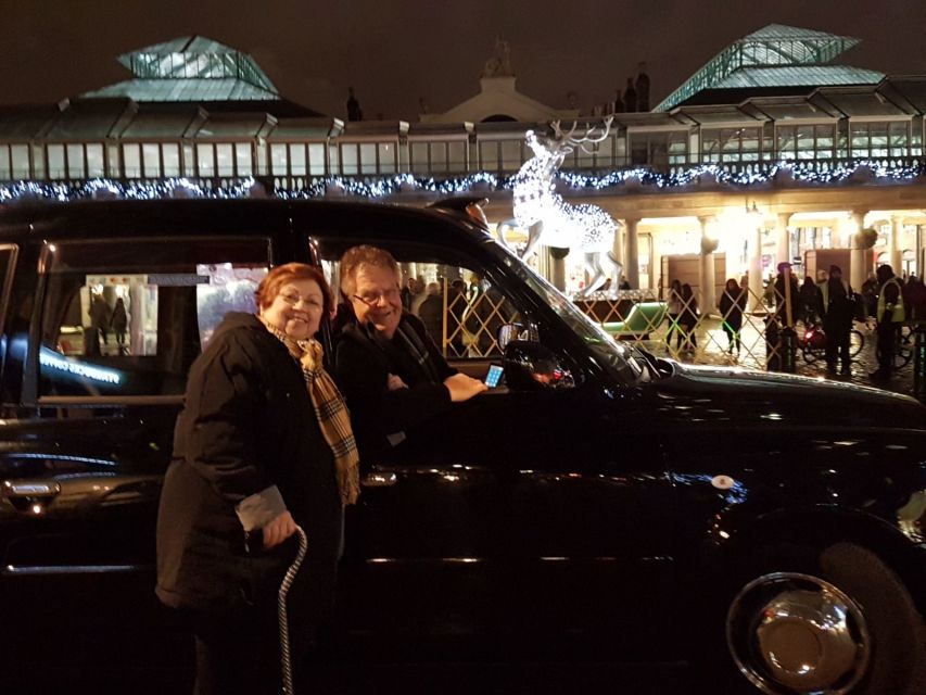 London: Christmas Lights Tour in a Black Cab - What the 2.5-hour evening looks like