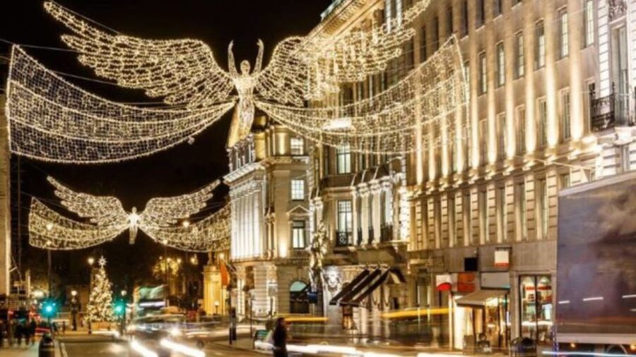London: Christmas Lights Tour, Mince Pies, & Festive Drinks - Big Ben, Westminster, and the London Eye