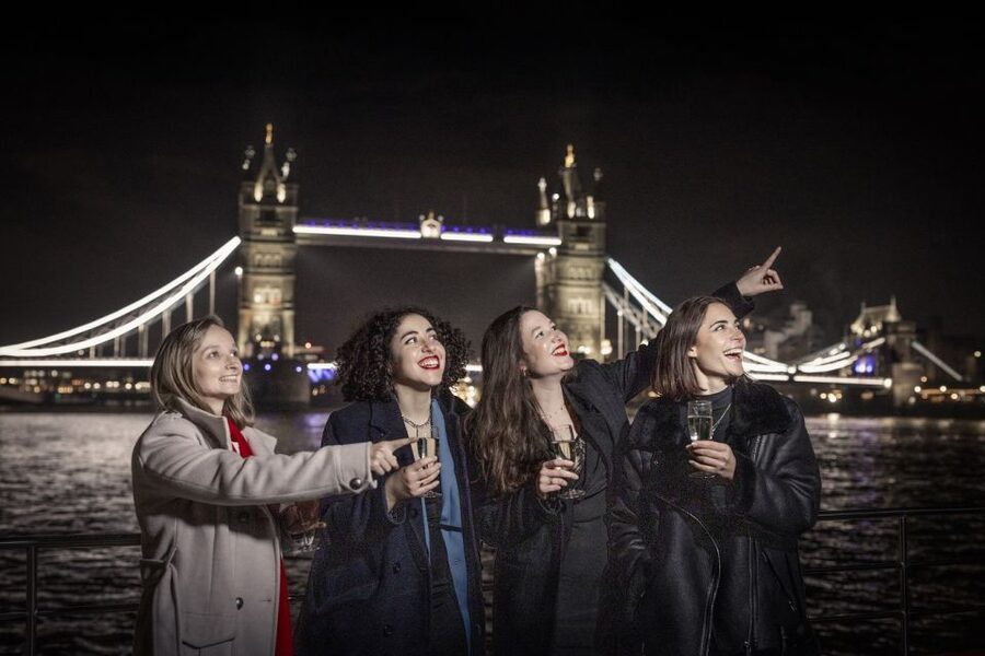 London: Christmas Party Dinner Cruise - Service and organization