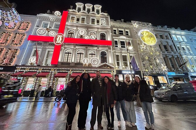 London Magical Christmas Walking Tour with Guide - Carnaby Street brings the strongest visual payoff