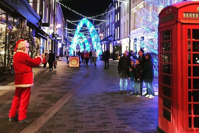 London Private Christmas Lights Taxi Tour with Pick Up - Oxford Street brings the biggest shopping-street spectacle