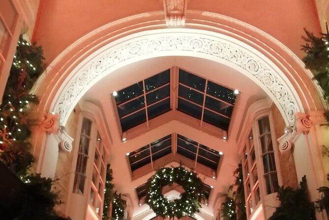 London Private Christmas Lights Walking Tour with Local Guide - Burlington Arcade adds a Victorian pause