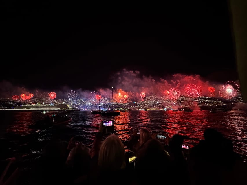Madeira: Pre-Sell New Year’s Eve - Fireworks at Sea 2025/26 - Midnight: sparkling wine and a full-bay spectacle