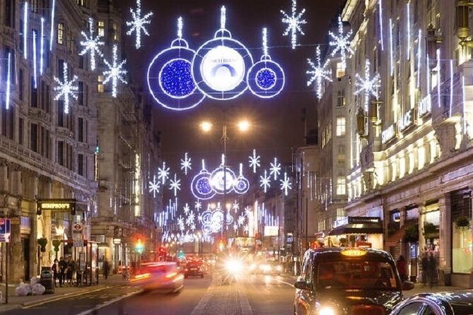 Magical Christmas Lights in London: Private Black Cab Tour - Key points to know before booking