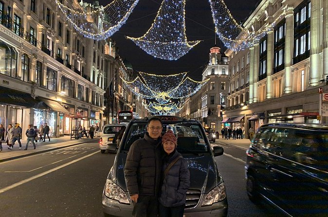 Magical Christmas Lights in London: Private Black Cab Tour - Covent Garden and Trafalgar Square carry the traditions
