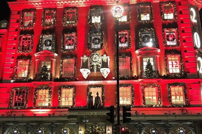 Magical London Christmas Lights Walking Tour with a Londoner - Regent Street beneath its famous light canopy
