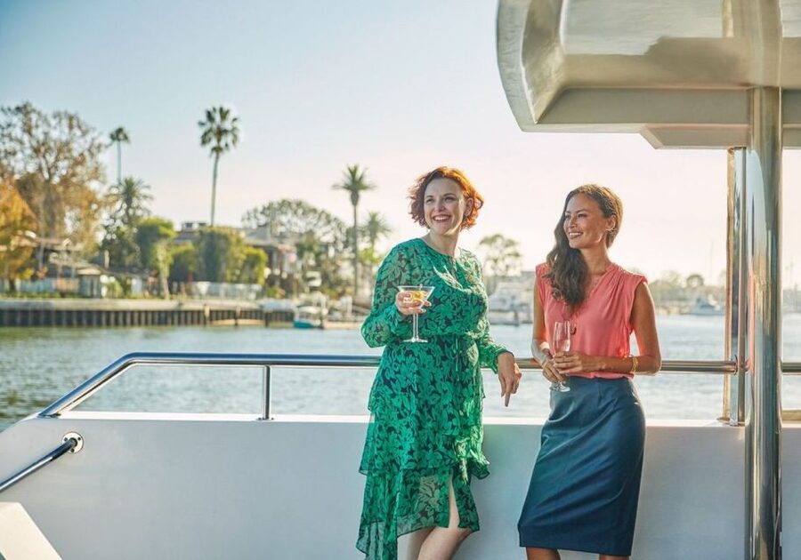 Marina Del Rey: NYE Gourmet Brunch Cruise - The brunch buffet, from smoked salmon to tri-tip