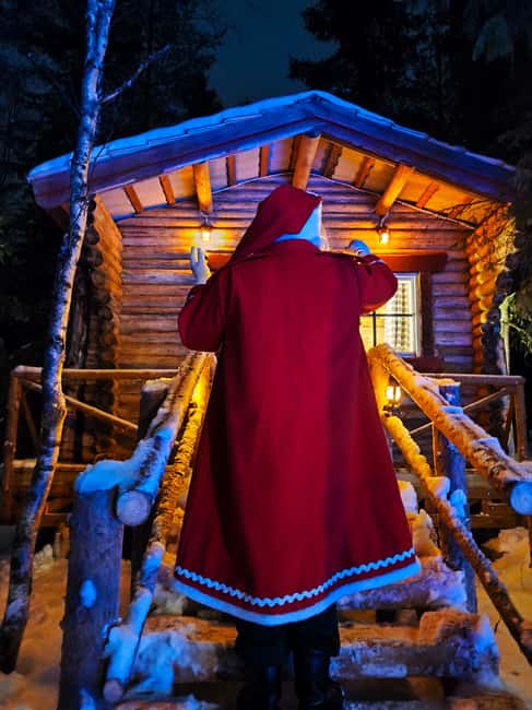 Meet Santa Claus in his magical forest of Sonka Lapland (Rovaniemi) - Inside the private meeting with Santa