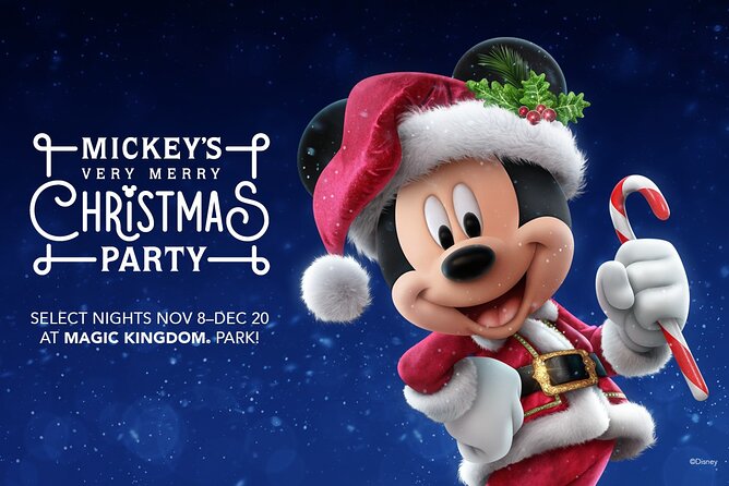 Mickey's Very Merry Christmas Party at the Magic Kingdom - Cookies, Cocoa, and Other Included Treats