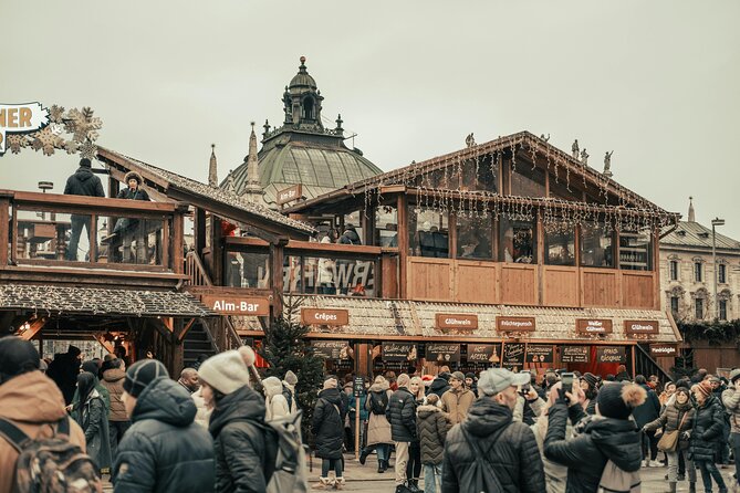 Munich Christmas Market Tour - Schrannenhalle for a shorter Christmas-market stop