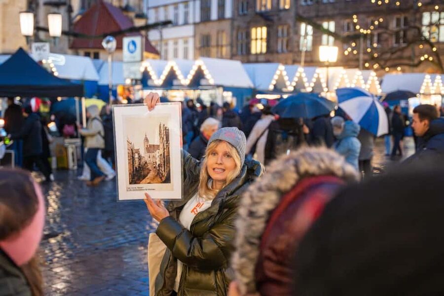 Münster x-Mas: Winter tour of Christmas markets – incl. mulled wine - History between the lights