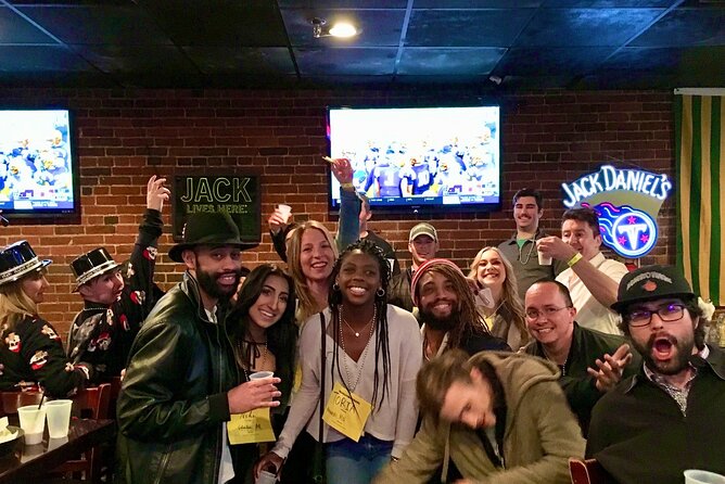 Nashville's Annual New Year's Eve Pub Crawl - Five or six downtown bars, with the route built around the crowd