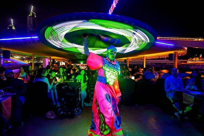 New Year Celebration In Arabian Gulf in Creek with Midnight Cake - Live entertainment before the countdown