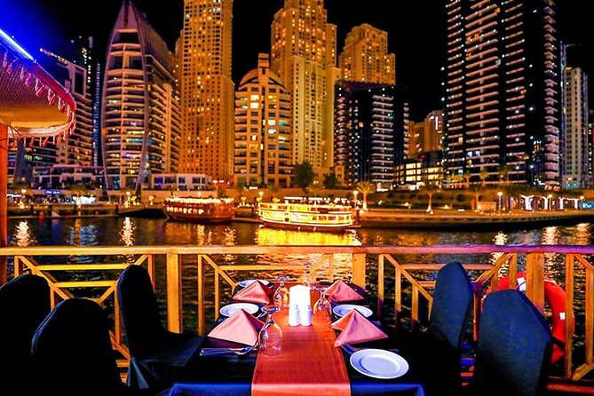 New Year Celebration In Arabian Gulf in Creek with Midnight Cake - Midnight cake and fruit champagne