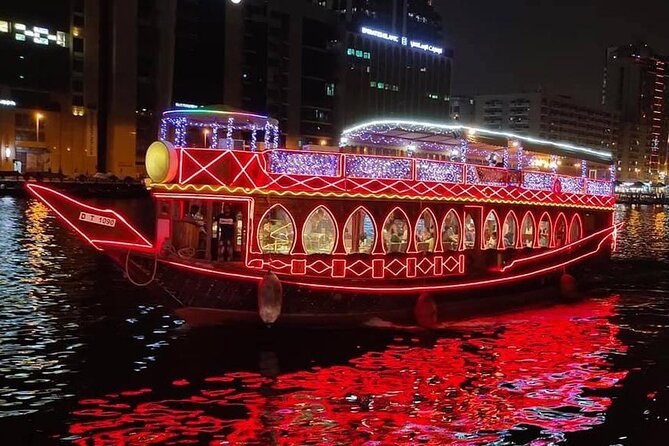 New Year Fireworks Cruise. Witness the spectacular fireworks in Dubai - Starting at Deira Creek at 10pm