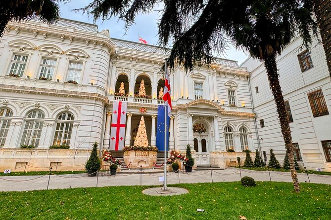 New Year in Tbilisi: Christmas Market and Hidden Gems Tour - Starting beneath St George’s Column at Liberty Square