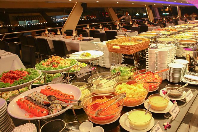 New Year Party : Chao Phraya Princess Dinner Cruise at Bangkok Admission Ticket - Buffet dinner and open bar from 10:20pm