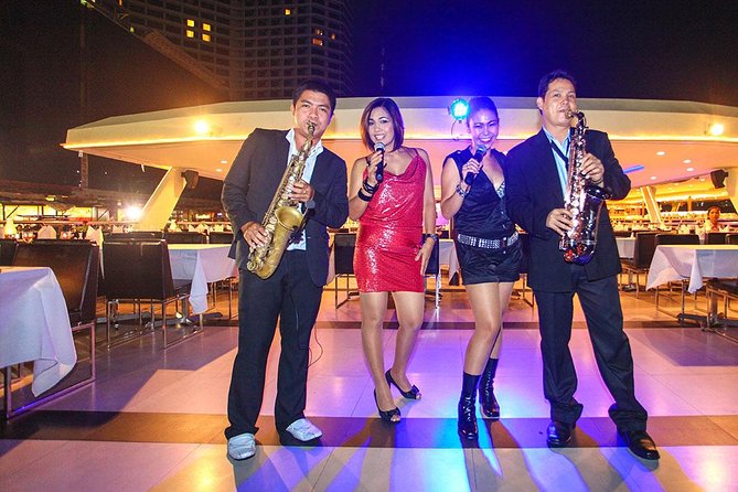 New Year Party : Chao Phraya Princess Dinner Cruise with Return Transfer - Live Filipino music keeps the boat moving