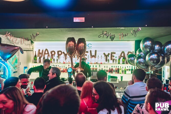 New Year's Eve crawl with 2 Hours free alcohol + Buffet - Krawl Through Krakow - Key points to know before booking