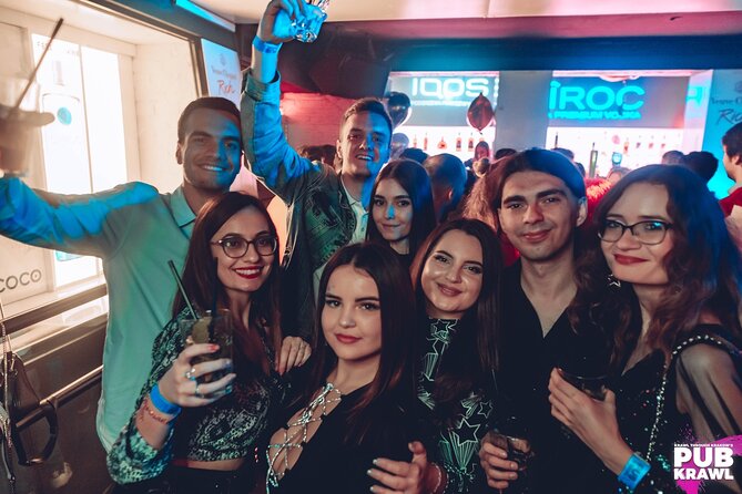 New Year's Eve crawl with 2 Hours free alcohol + Buffet - Krawl Through Krakow - COCO Music Club brings the big-club change of pace
