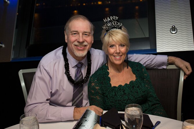 New Year's Eve Plated Dinner Cruise on Lake Michigan - Music, dancing, and the midnight countdown