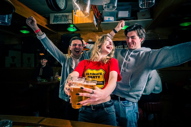 New Year's Eve Pub Crawl With Optional Club Entrance - Moving through the bars after Red Light Bar