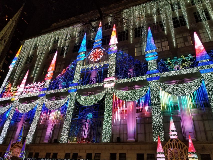 New York City: Holiday Lights Extravaganza Walking Tour - The subway ride that saves your feet