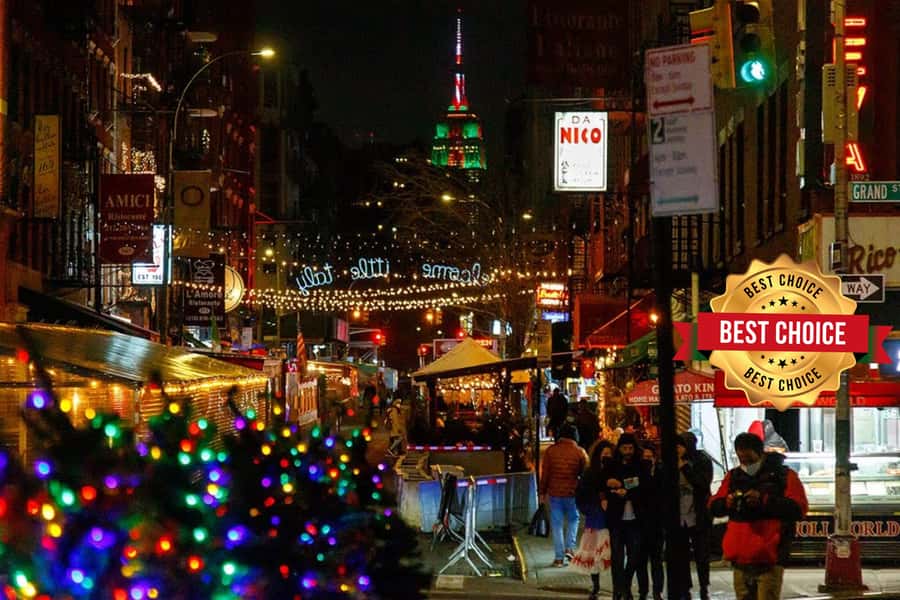 New York: Rockefeller Center Christmas Tree Pedicab Tour - Starting beside Central Park at 190 Central Park South