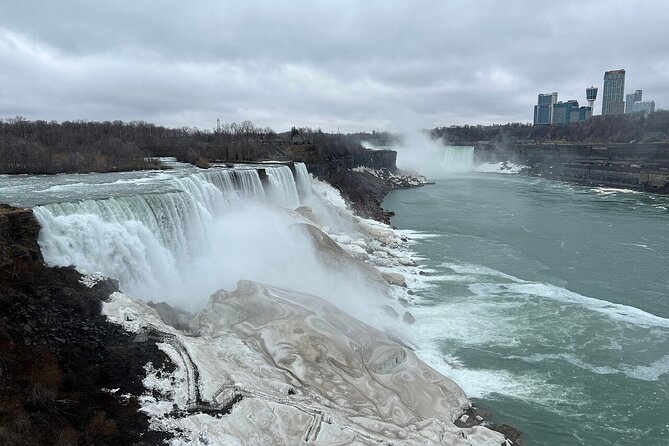Niagara Falls USA Winter Wonderland State Park Tour with Pickup - Three Sisters Island and the rapids