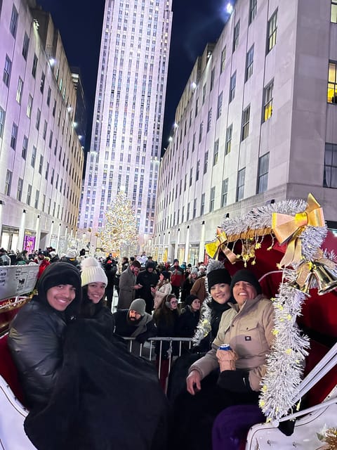 NYC: Christmas Lights Horse Carriage Ride - Photos and the role of the driver
