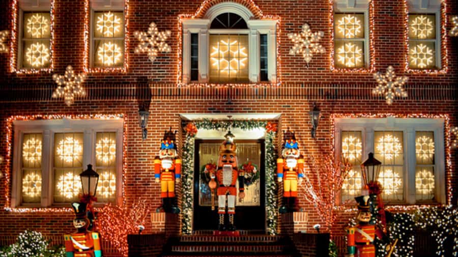 NYC: Christmas Lights Tour and Dyker Heights - DUMBO changes the mood