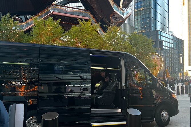 NYC Christmas Lights Tour by Limousine, SUV Or VAN. Dyker Heights - A private ride changes the night