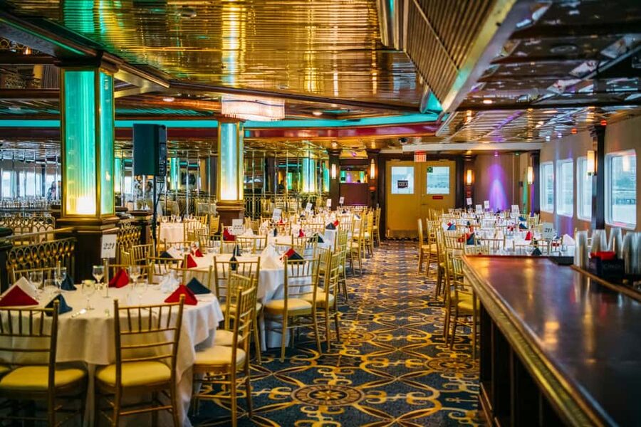 NYC: Cornucopia Majesty New Year's Eve Party Cruise - Four-deck access and the best place to spend the night