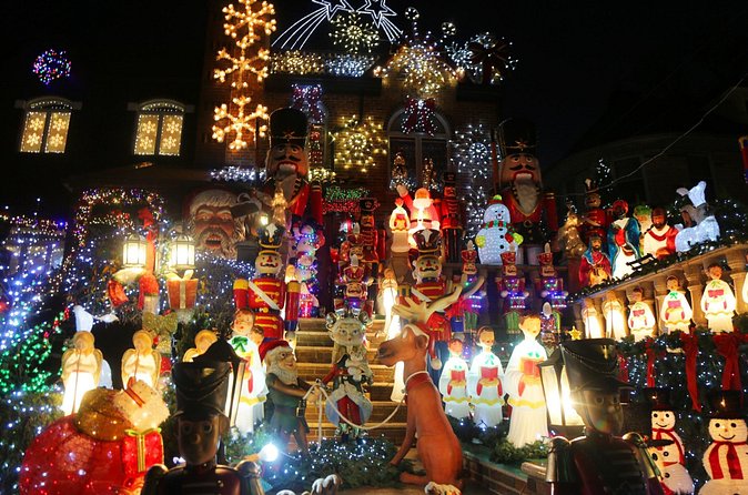 NYC: Dyker Heights Christmas Lights Express from Times Square - Booking, cancellation, and practical details