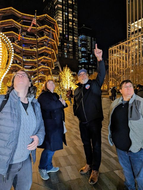 NYC: Holiday Lights Guided Bus Tour - Hudson Yards and the two-million-light display