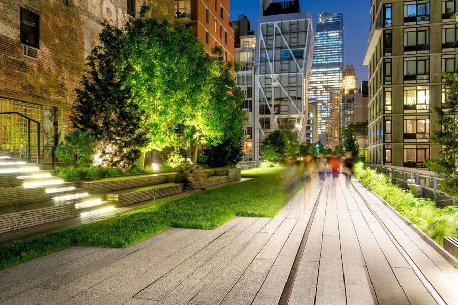 NYC: Holiday Lights Guided Bus Tour - Winter Garden Hall and the Luminaries show