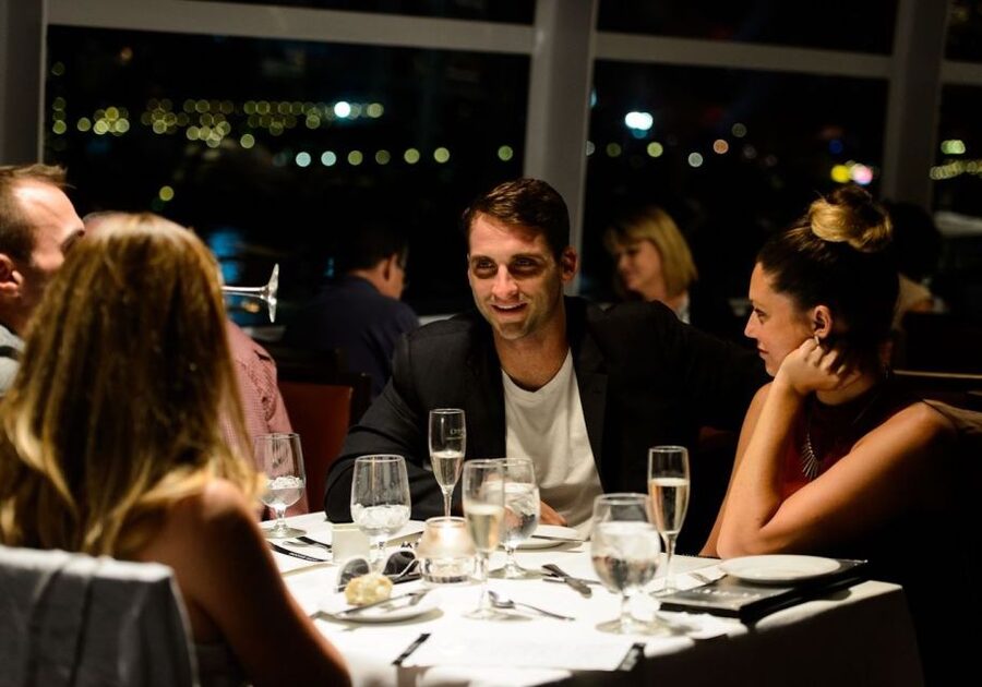 NYC: New Year's Eve Buffet Dinner Fireworks Harbor Cruise - The buffet dinner and open bar