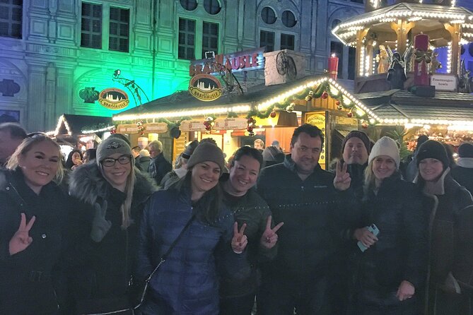 Original Munich Christmas Market Tour with Festive Wine and Food - The Residenz courtyard and the medieval market