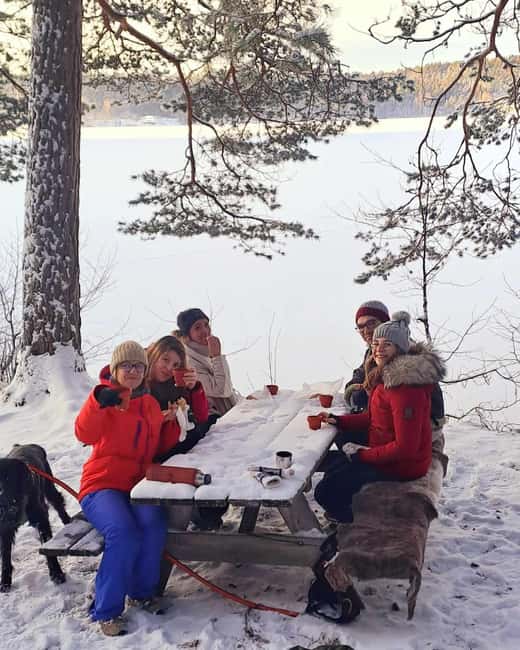 Oslo: Winter Wonderland Forest Hike and Campfire with a Dog - At a glance
